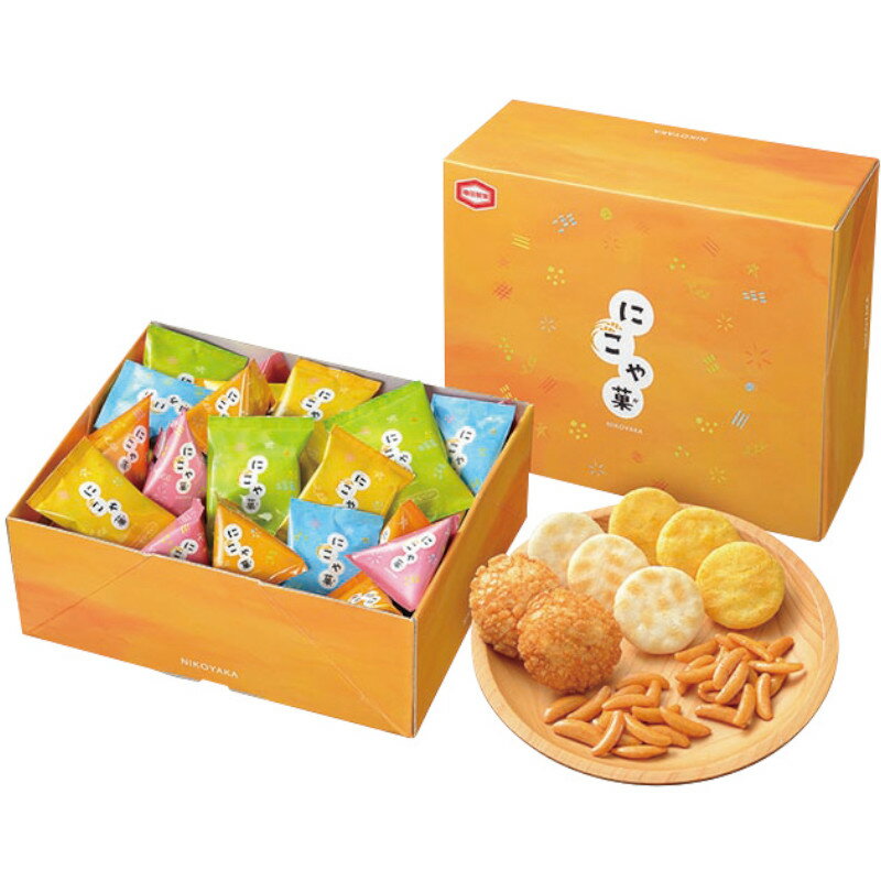 亀田製菓の柿の種とおせんべいの詰め合わせセット。 ●セット内容／・柿の種5g×9 　　　　　・柿の種　梅しそ5g×9 　　　　　・揚一番1枚×9 　　　　　・小丸せんべいしお味1枚×9 　　　　　・小丸せんべいカレー味1枚×9 ●箱サイズ／...