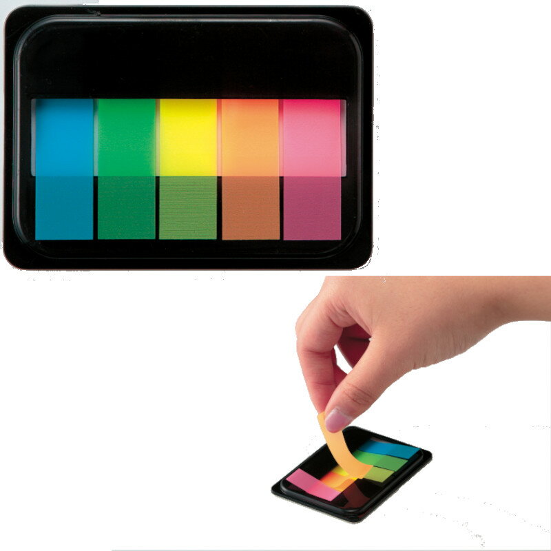 【代引不可】　ケース入フィルムふせん　【ご注文単位50個】 　1828-11