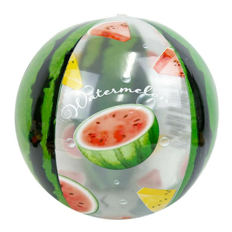 【代引不可】ビーチボールスイカフラフィー（12個） 1832-14