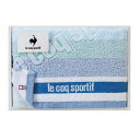 la coq sportif ルコック ビッグロゴ スポーツタオル (ブルー) B1051-610