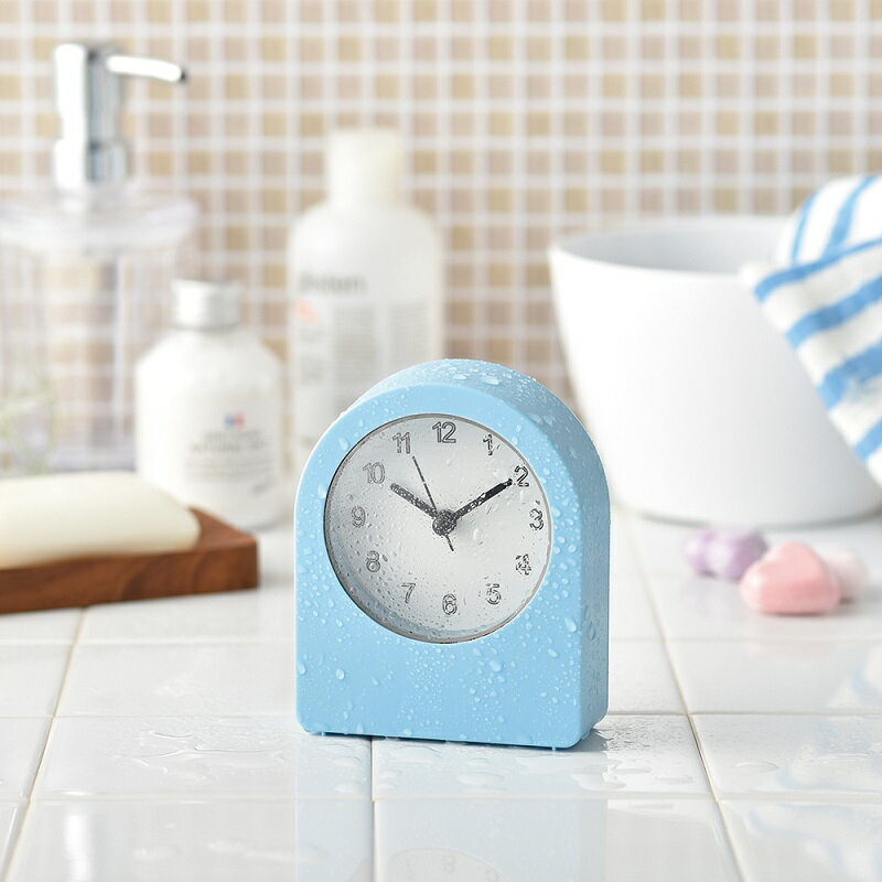 防水バスクロック (ホワイト)  IF036 [3]