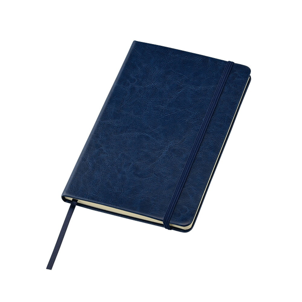 【代引不可】 ハードカバーノート A5 (ネイビー) ST026