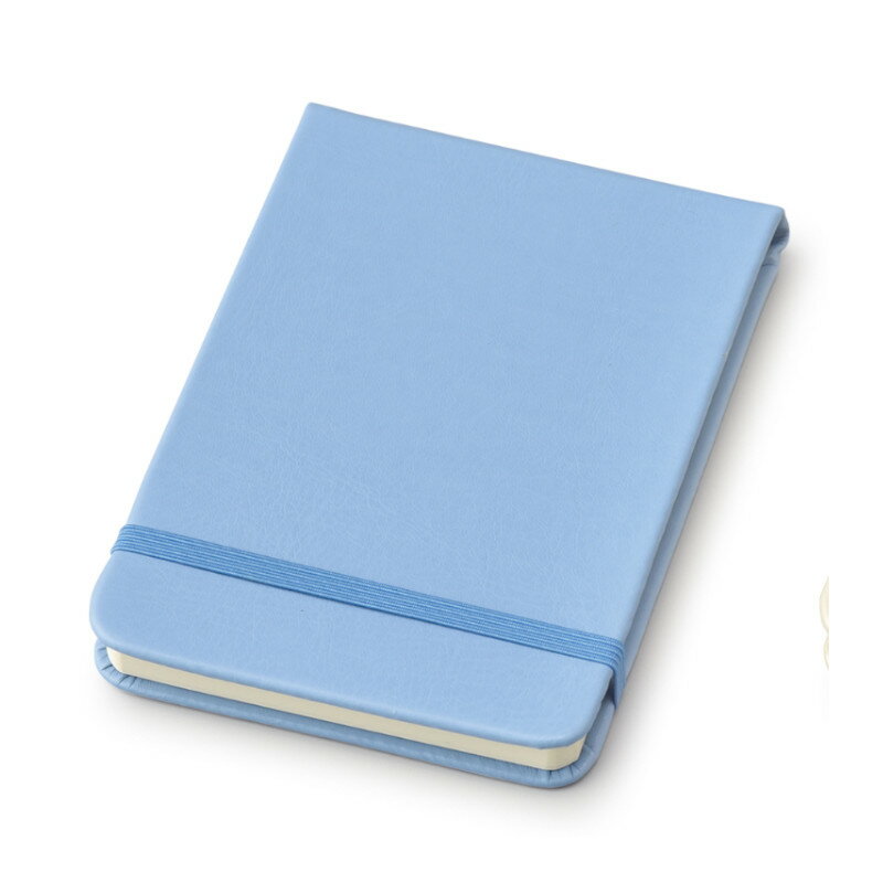 【代引不可】 ハードカバーメモ A6 (ブルー) ST050