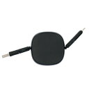 【代引不可】 リール式3in2 ケーブル (ブラック) MA097