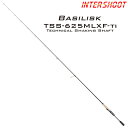  BASILISK バジリスク TSS-625MLXF-ti バスロッド ミディアムライト エキストラファースト 1pc 6ft2.5inch 189.3cm ブラックバス ロッド ネコリグ ダウンショット スピニングロッド スピニング バス フィッシング コルク Fuji SiC スモラバ テキサス 釣竿