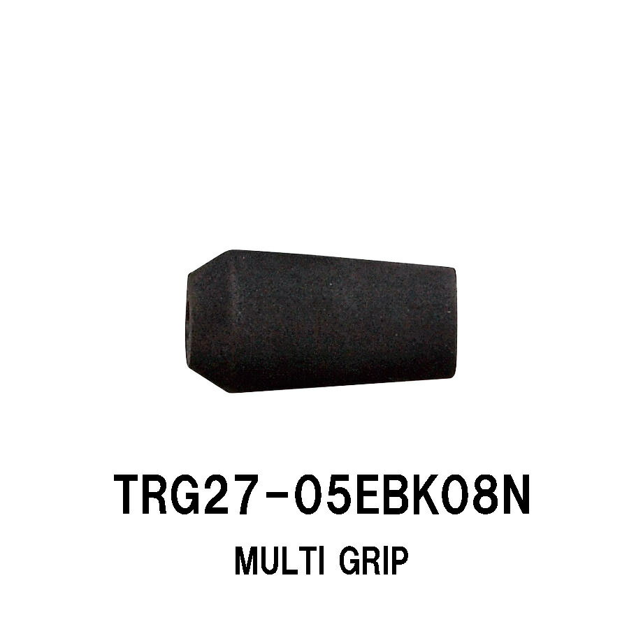 TRG27-05EBK08N マルチグリップ EVAグリップ 全長50mm 内径8.0mm 外径27.0mm フロントグリップ リアグリップ Black ブラック パイプシート ジャストエース JUSTACE ファイブコア グリップ 釣り ロッドビルディング フィッシング