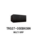 TRG27-05EBK08N マルチグリップ EVAグリップ 全長50mm 内径8.0mm 外径27.0mm フロントグリップ リアグリップ Black ブラッ...