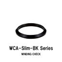 WCA-Slim-BK Series ワインディングチェック 内径7.0mm〜17.0mm 外径11.0mm〜20.0mm 厚み2.0mm ブラック 黒 スリムタイプ アルミ ジャストエース JUSTACE ファイブコア ロッドビルディング パーツ ロッドパーツ メタルパーツ 釣具 釣り具 釣り フィッシング