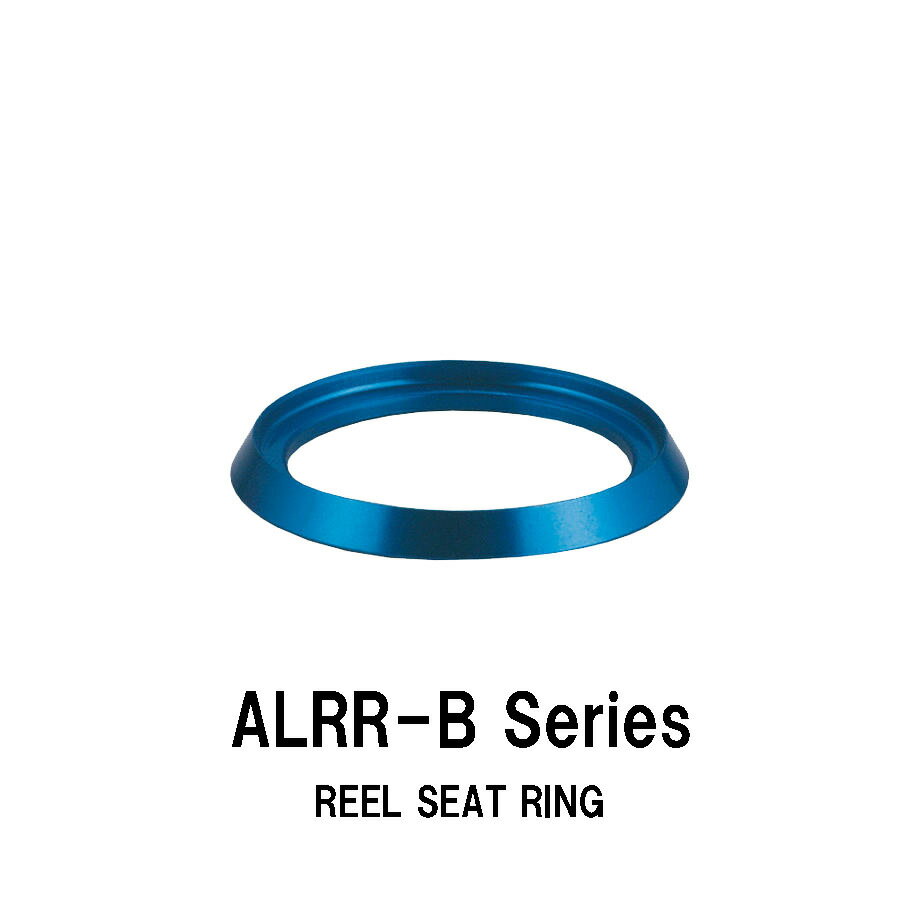ALRR-B Series リールシートリング 内径15.0mm〜18.0mm 外径20.0mm〜22.8mm 厚み2.0mm〜3.0mm ブルー 青色 アルミ製 アルマイト加工 SD16・17・18タイプリールシート用 ジャストエース JUSTACE ファイブコア ロッドビルディング ロッドパーツ メタルパーツ 釣り