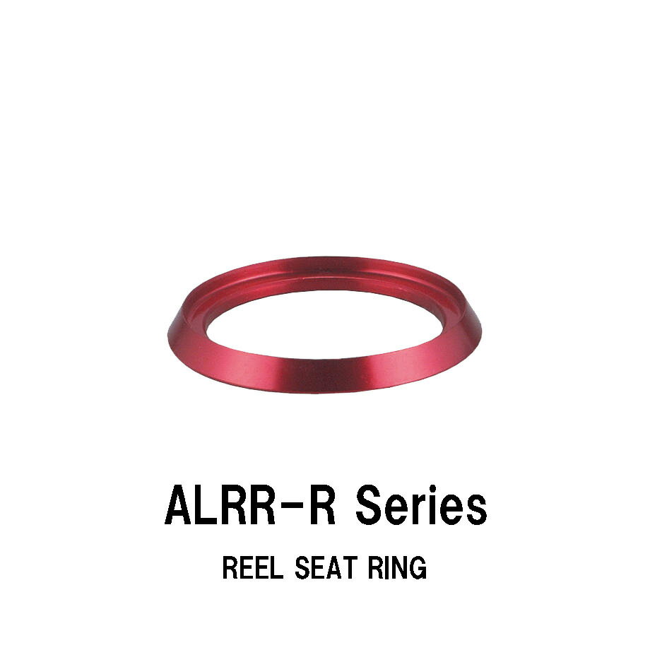 ALRR-R Series リールシートリング 内径15.0mm〜18.0mm 外径20.0mm〜22.8mm 厚み2.0mm〜3.0mm レッド 赤色 アルミ製 アルマイト加工 SD16・17・18タイプリールシート用 ジャストエース JUSTACE ファイブコア ロッドビルディング ロッドパーツ メタルパーツ 釣り