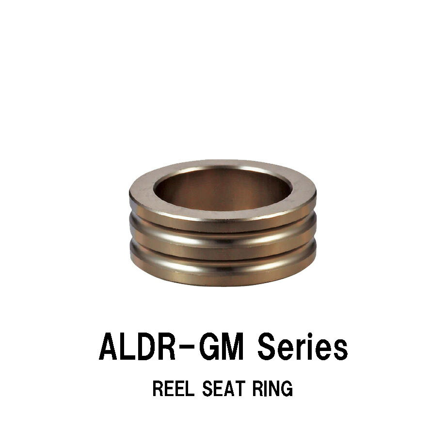 ALDR-GM Series リールシートリング 内径15.0mm〜18.0mm 外径21.2mm〜23.9mm 厚み8.0mm〜10.0mm ガンメタ アルミ製 アルマイト加工 SD16・17・18タイプリールシート用 ジャストエース JUSTACE ファイブコア ロッドビルディング ロッドパーツ メタルパーツ 釣り