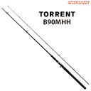 【受注生産】 TORRENT トレント B90MH/H ベイトロッド ミディアムヘビー ヘビー モデレートファースト 9ft 274.32cm 2pc ロッド 釣竿 シーバスロッド ソルトロッド ルアーロッド シーバス ランカーシーバス ヒラメ マゴチ 小型青物 ロックショア 根魚 青物 釣り フィッシング