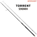 【受注生産】 TORRENT トラント S90MH スピニングロッド ミディアムヘビー モデレートファースト 9ft 274.32cm 2pc ロッド 釣竿 シーバスロッド ソルトロッド ルアーロッド シーバス ランカーシーバス ヒラメ マゴチ 小型青物 ロックショア 根魚 青物 釣り フィッシング