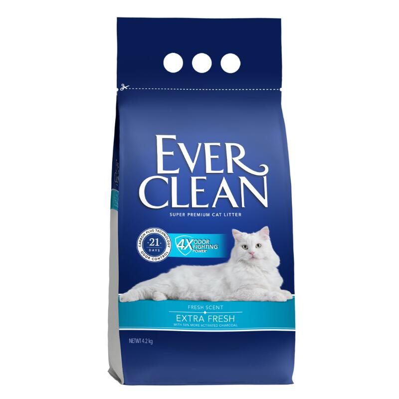 Rakuten - エバークリーン・エクストラフレッシュ（芳香タイプ） 4.2kg［5060412219532／猫砂／ネコ砂／ベントナイト／香り／消臭］