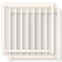 【送料無料】【SALE】木製コーナーゲート/ペットサークル専用 追加パーツ60×60cm 丸棒 ホワイト 2枚