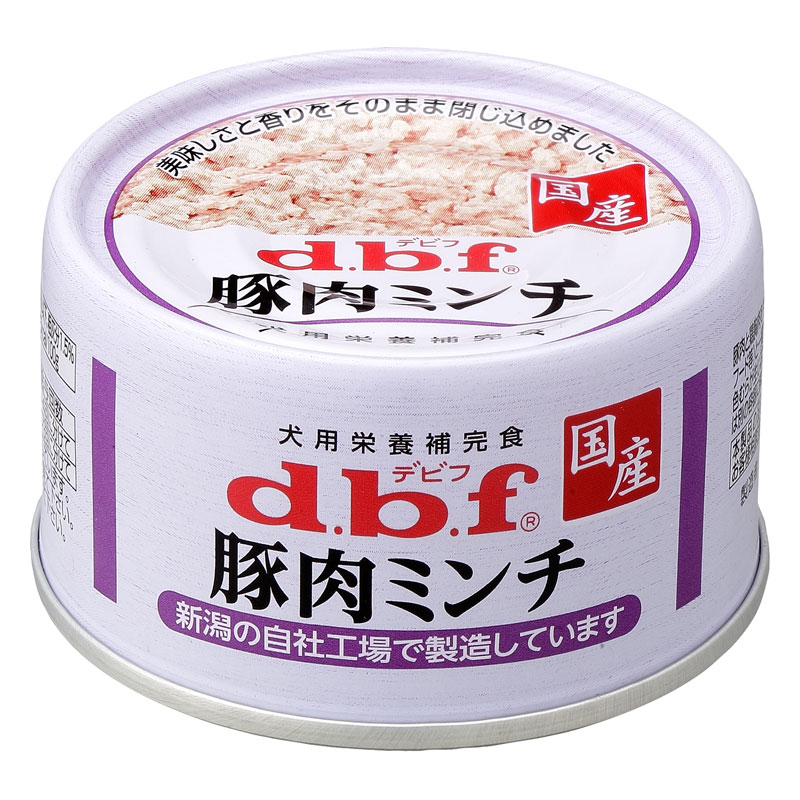 デビフ 豚肉ミンチ 65g［4970501032762／国産／日本製／dbf／ドッグフード／ウェットフード／小型犬／..