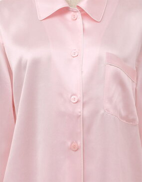 【10%OFF】ワコール 睡眠科学 シルクサテン パジャマ 上下セット レディース YDX508