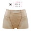 【20%OFF】ワコール -5歳の着やせパンツ BRB493・BRB437連動 ショートガードル 全2色 82 GRC313