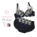 【50%OFF】アンテシュクレ intesucre なでしこブラ ブラセット 全3色 H-J/65-85 IBT320