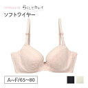 【50%OFF】アンテシュクレ intesucre らくしてキレイ ソフトワイヤータイプ ブラジャー単品 ABCDEFカップ アンダー65/70/75/80cm...