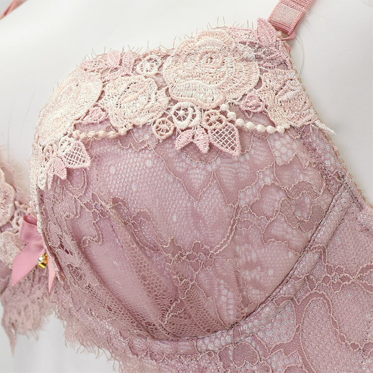 サヤカ Sayaka クラシカルレーシーローズ ブラセット ソフトワイヤー 全3色 A-F/65-75 327010