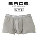 【25%OFF】ワコール ブロス BROS 立体フロントで、快適キープ。 ボクサーパンツ メンズ 前開き 全4色 S/M/L GT3110