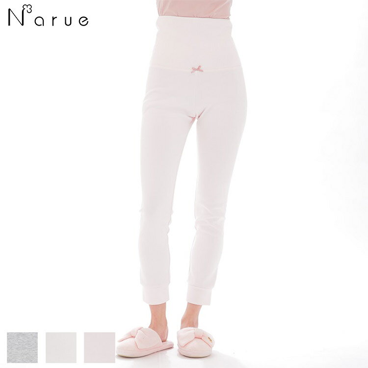 ナルエー narue ハニカムニット レギンス 腹巻 M-L 23-51105