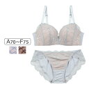 【34%OFF】COCO Linge シックエフォートレス ブラセット 脇高 ABCDEFカップ アンダー 65/70/75cm 327100B