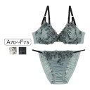 COCO Linge ミステリアスフラワー ブラセット ABCDEFカップ アンダー 65/70/75cm 327236