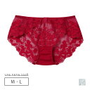 ウンナナクール une nana cool リボンブラレース 総レースショーツ M/L PUN501