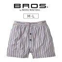【25%OFF】ワコール ブロス BROS スリムスタイル トランクス メンズ 前開き ジャストウエスト ノーマル丈 M/L GT4111
