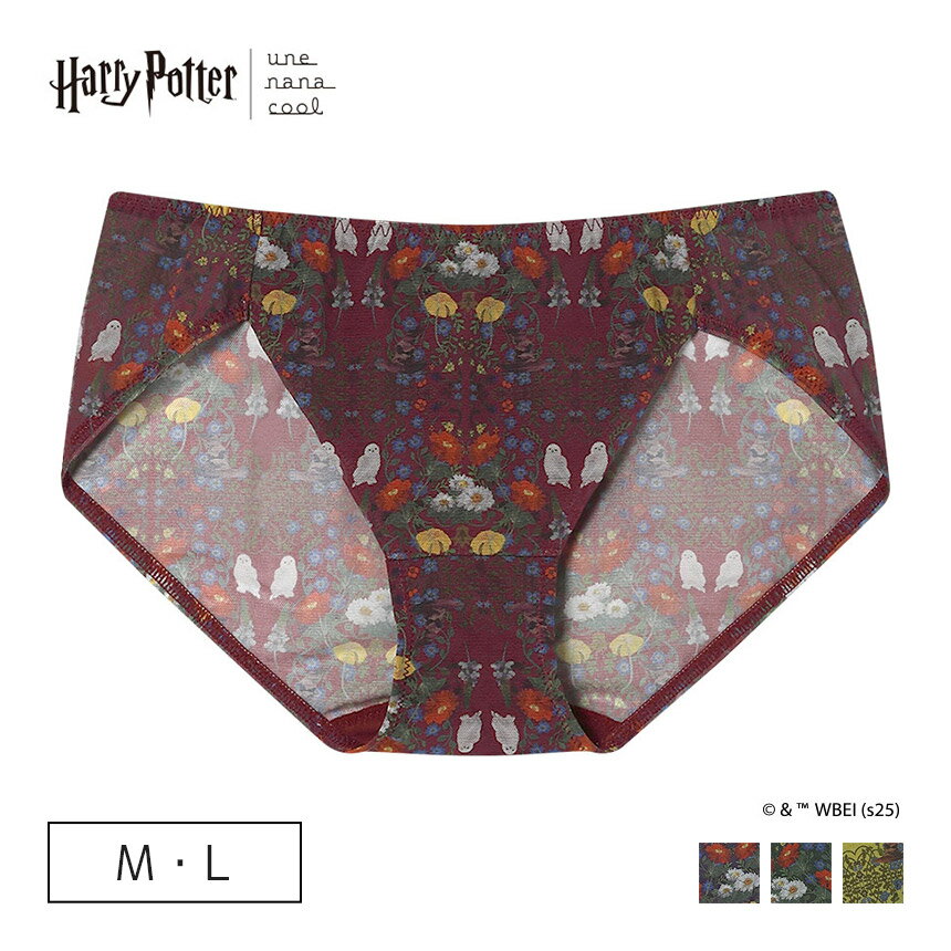 ウンナナクール une nana cool Harry Potter × une nana cool 364 シンプル BUN129ペア スタンダードショーツ M/L PUN229 ハリーポッター ハリー・ポッター(4.0)