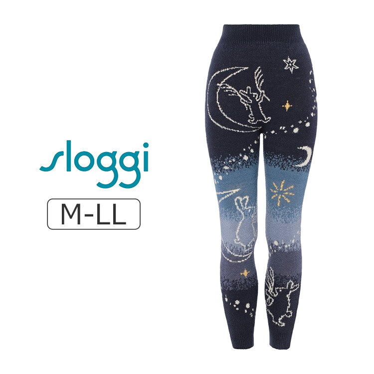 乐天商城 - 【30％OFF】トリンプ スロギー G074シリーズ ニット柄 ニットパンツ 9分丈 M-LL G074KPT9
