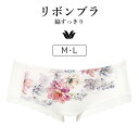 【20%OFF】ワコール リボンブラ 脇すっきり BXB443シリーズ ボーイレングスショーツ M/L PXB643