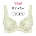 トリンプ 恋するブラ TR612シリーズ ブラジャー単品 DEカップ アンダー65/70/75/80cm TR612WHU