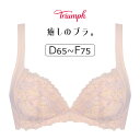 【6/5限定★抽選で2人に1人最大300%ポイントバック★要エントリー】トリンプ 癒しのブラ TR631シリーズ ブラジャー単品 DEFカップ アンダー65/7...