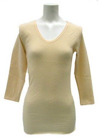 肌着 長袖 婦人 綿100％ 冬 日本製 袋編み インナー 防寒 レディース 女性 ミセス シニア ゆったり 天然繊維