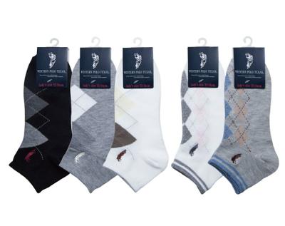 POLO 12足組 アンクレット スニーカー レディース ブランド ポロ 靴下 セット 婦人ソックス 12足セット ソックス 22〜24cm 送料無料 まとめ買い 福袋