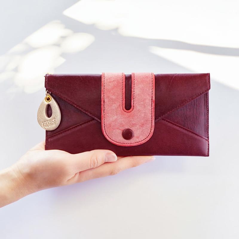 財布レディース長財布薄型軽い薄い可...