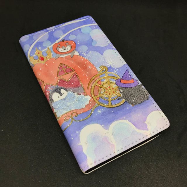 手帳型スマートフォンケース ペンギン もこぺん　おとぎ話シリーズ「シンデレラ」 iPhone 12 iPhone 12 Pro iPhone 12 Pro Max カバー アイフォンケース