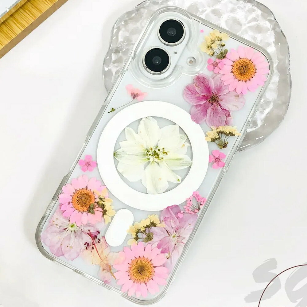 Rakuten - スマホケース 押し花 MagSafe対応 カバー iPhone16 Plus iPhone17 Pro Max iPhone15 iPhone16 Pro Max ピクセルケース アイフォンケース アイフォンカバー iPhone17ケース iPhoneケース iPhone16ケース iPhone15ケース