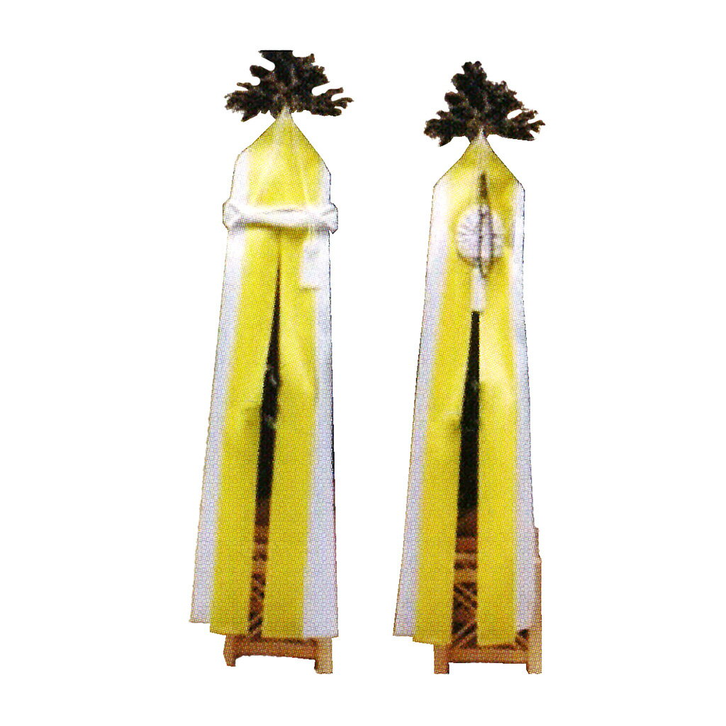 【intWorks】真榊 神葬祭用 一対 ミナロン 布寸150～180cm