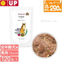 【3点まで 送料290円】 ビオリオーブ ホース・ディッシュ 犬用 全年齢用 120g 少量 お試し ウェットフード ドッグフード トッピング 無添加 手作り食 栄養補助 馬 パウチ 【いぬかりライト便】 【代引不可/同梱不可】
