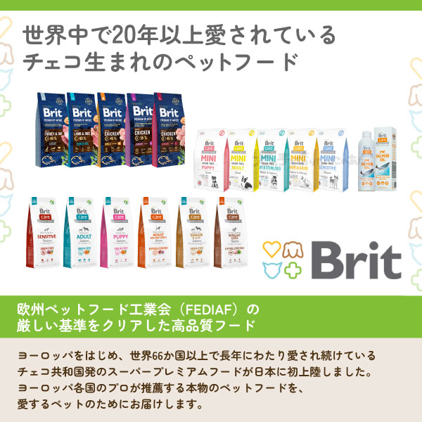 Brit ブリットケア グレインフリー シニア＆ライト 犬用 サーモン ポテト シニア犬用 12kg ドッグフード ドライフード 穀物不使用 オメガ3脂肪酸 体重管理 グルコサミン コンドロイチン プレミアムフード