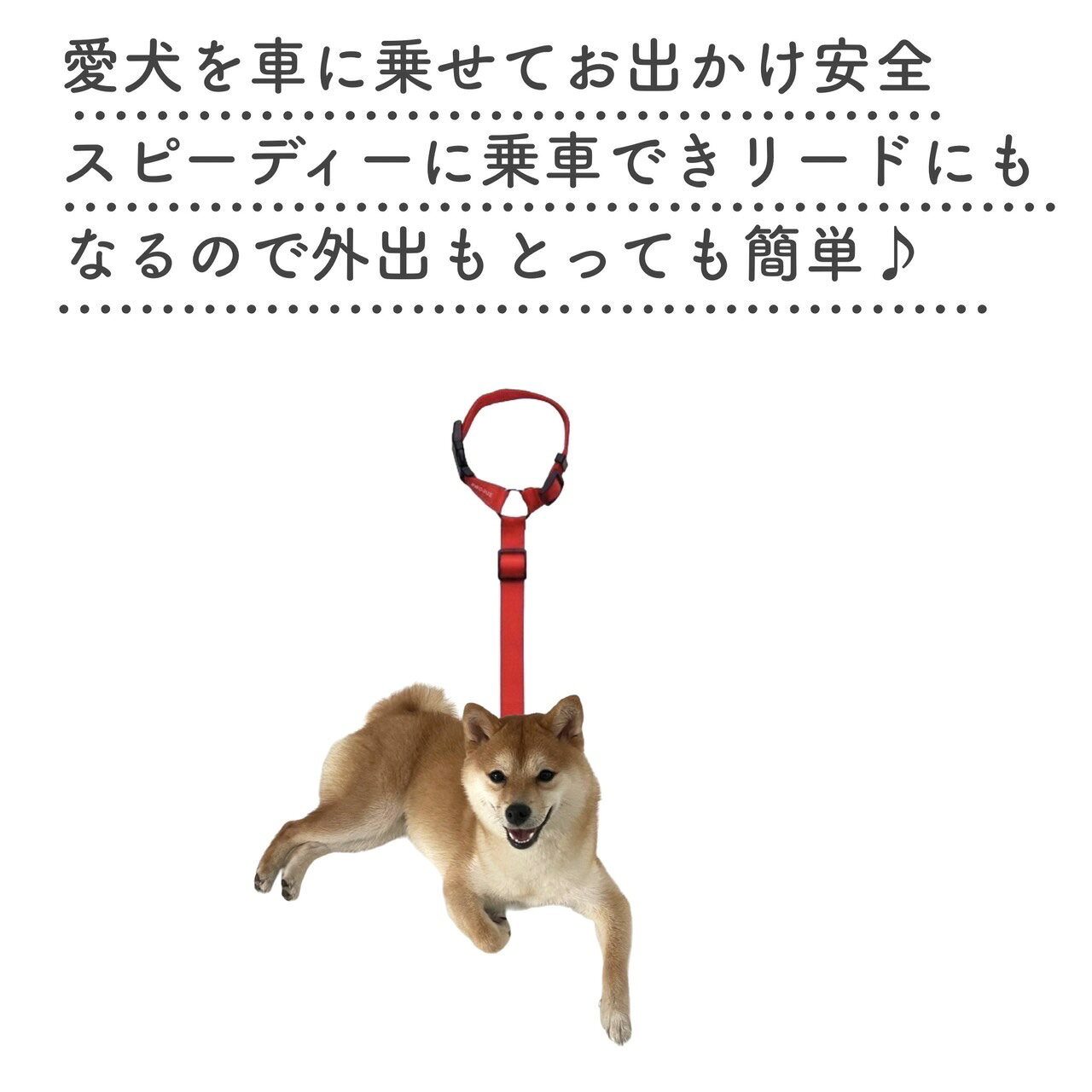 【犬 車 シートベルト】ペット用 リード 安全ベルト ドライブ 小型犬 中型犬 飛び...