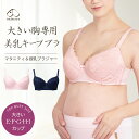 犬印本舗 大きい胸用 ストレッチカップ ワイヤー授乳ブラ（ E F G H I ）| マタニティブラジャー 授乳ブラジャー ストラップオープン 前開き レース 大きいカップ マタニティ― 下着 妊娠 授乳 おしゃれ 締め付けない ブラジャー マタニティブラ 大きいサイズ インナー