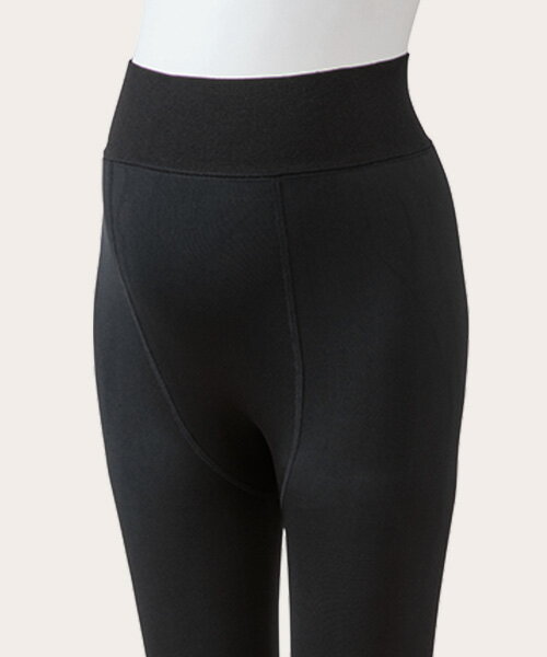 【ポイント10倍★11/27 01:59迄】犬印本舗 マタニティ 毛布みたいにあたたかい 裏起毛 レギンス 10分丈 320デニール相当 | あったか マタニティー 産前 産後 妊婦 ストレッチ 伸びる 防寒 暖かい 厚手 ルームウェア 部屋着 パンツ スパッツ レギンス 3