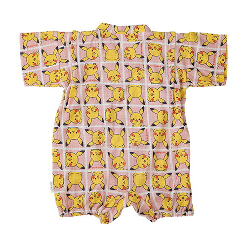 モンポケ ピカチュウこんにちは柄甚平コンビ | 赤ちゃん ベビー ベビー服 ロンパー...
