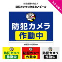 防犯カメラ 作動中 ステッカー シール おしゃれ 屋外用 見てる 録画中 防犯シール 防犯ステッカー 店舗用 監視カメラ 大き目 防犯グッズ セキュリティ対策 ...