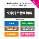 <ポイントUP期間中>【5枚/10枚】ステッカー シール 屋外用 制作 作成 オーダー おしゃれ シンプル 文字入れ 自由 会社 駐車場 名前 お客様 案内 ゴミ マナー 注意 文 マンション ゴミ置場 店舗用 番号 矢印 駐車禁止 防犯カメラ 私有地 横 W300×H100mm 業務用